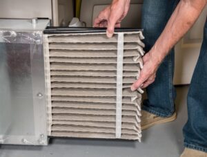 changing-dirty-filter-in-hvac-system